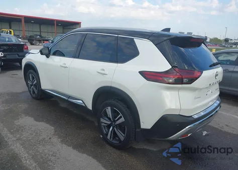 2023 Nissan Rogue Platinum Intelligent Awd из США, поврежденный, VIN JN8BT3DD8PW308494